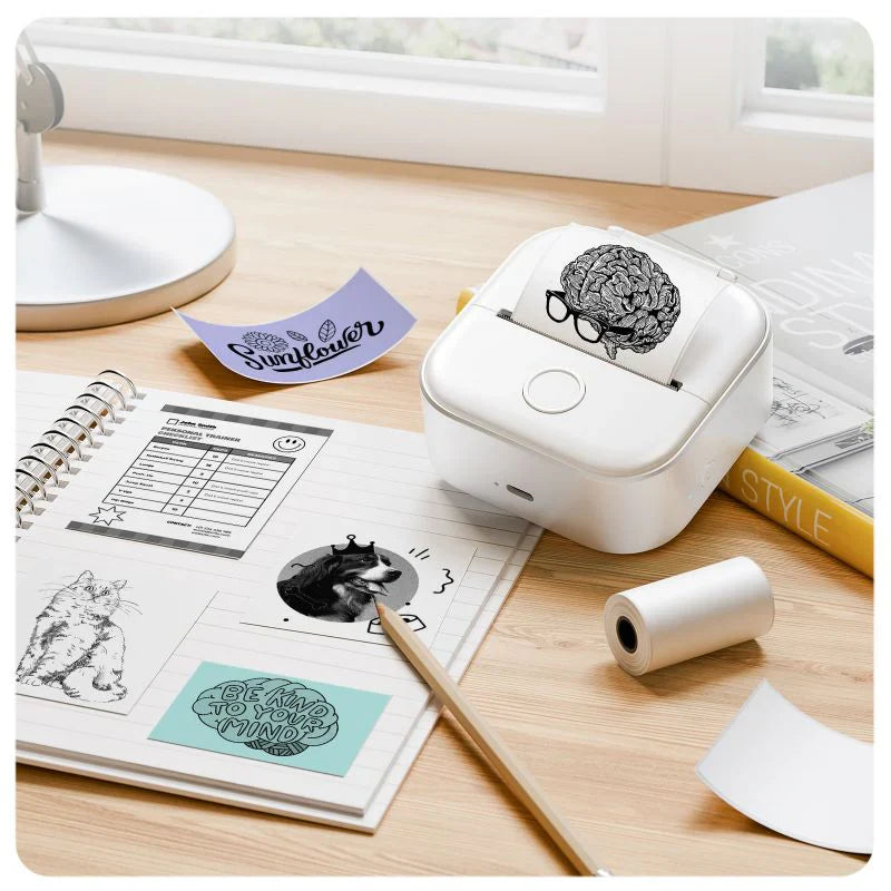 Loblers Mini Printer (+ Free Roll)